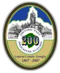 Official seal of Laurens County, Georgia