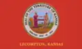 Flag of Lecompton, Kansas