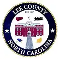 Official seal of Lee County, North Carolina