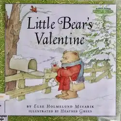 Little Bear's Valentine, 1st ed., cover art by Heather Green