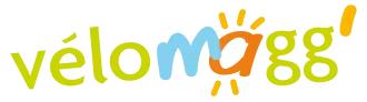 Vélomagg's logo.