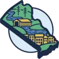 Official logo of Bucks County, Pennsylvania