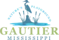 Official logo of Gautier, Mississippi