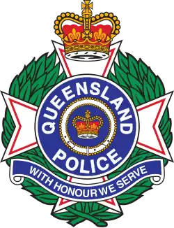 Badge of the Queensland Police