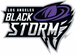 Los Angeles Black Storm logo