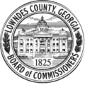 Official seal of Lowndes County, Georgia