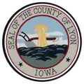 Official seal of Lyon County, Iowa