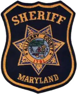 Patch of the Allegany County Sheriff's Office