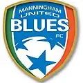 Manningham United Blues Logo 2015-2023