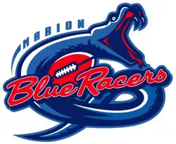 Marion Blue Racers logo