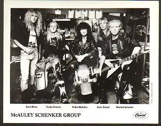 McAuley Schenker Group in 1989