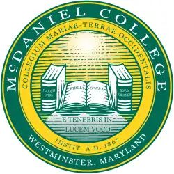 McDaniel College seal