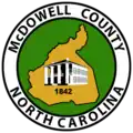 Official seal of McDowell County, North Carolina