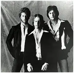 McGuinn, Clark & Hillman in 1979 From left to right: Chris Hillman, Roger McGuinn, and Gene Clark