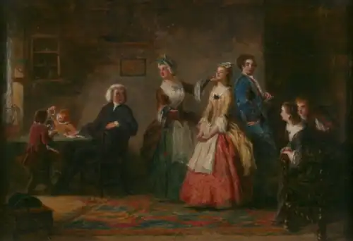 Measuring Heights, 1842