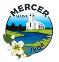Official logo of Mercer, Maine