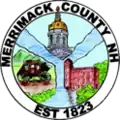 Official seal of Merrimack County, New Hampshire