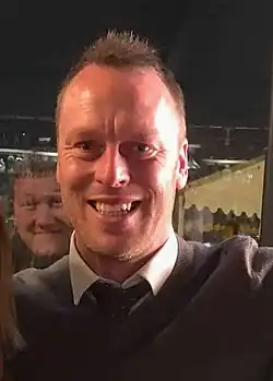 Footballer Michael Flynn