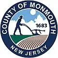 Official seal of Monmouth County, New Jersey