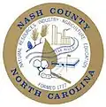 Official seal of Nash County, North Carolina