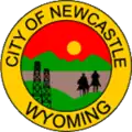 Official seal of Newcastle, Wyoming