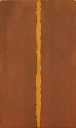 Barnett Newman, Onement 1, 1948, The Museum of Modern Art, New York