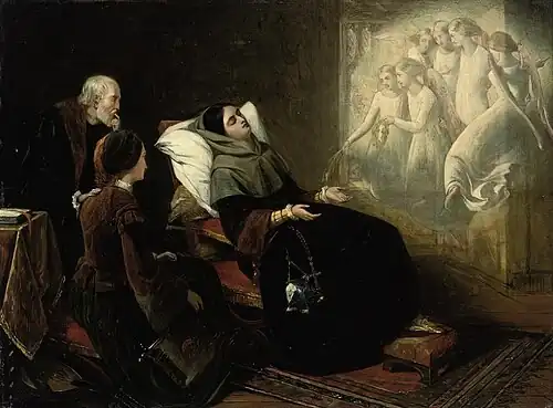 Catherine's Dream by Henry Nelson O'Neil