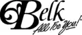 Belk logo used from 1968 until 2010; the "all for you!" slogan was introduced in the late 1990s