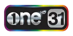 ONE HD 31 logo, featuring rainbow border, "1" .