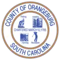 Official seal of Orangeburg County, South Carolina