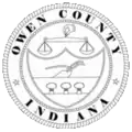 Official seal of Owen County, Indiana
