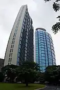 The Towers seen from the northwest side