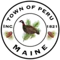 Official seal of Peru, Maine