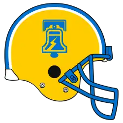 Philadelphia Bell helmet
