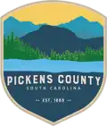 Official logo of Pickens County, South Carolina