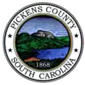 Official seal of Pickens County, South Carolina