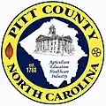 Official seal of Pitt County, North Carolina