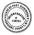 Official seal of Port Dickinson, New York