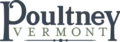 Official logo of Poultney, Vermont
