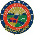 Official seal of Preble County, Ohio