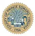 Official seal of Prince Edward County, Virginia