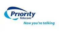 The official Priority Telecom logo