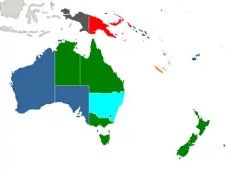 Prostitution in Oceania