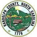 Official seal of Randolph County, North Carolina