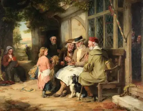 Reaping Time by George Bernard O'Neill