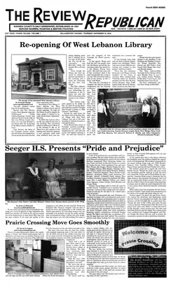 Review Republican front page, 16 November 2006