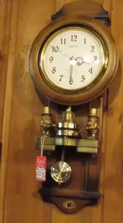 Dual Bell Ringers clock (released 1989, photo from Timeless Moments [5])