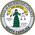 Official seal of Richmond County, North Carolina