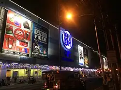Facade of SM City Valenzuela at night