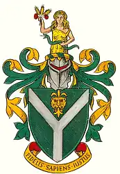 The arms of South Herefordshire District Council
